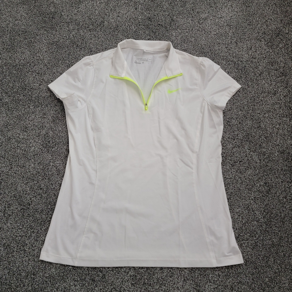 Women's Nike Dry-Fit Top with Neon Accents